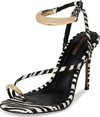 Steve Madden Tia High Womens Heels Zebra : 8.5 M, Synthetic