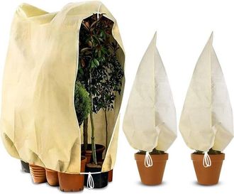 OEM Housse De Protection Hivernale - Tissu Non Tiss&eacute; Respirant - Pour Palmiers Oliviers Agrumes En Pot - 3 Pi&egrave;ces