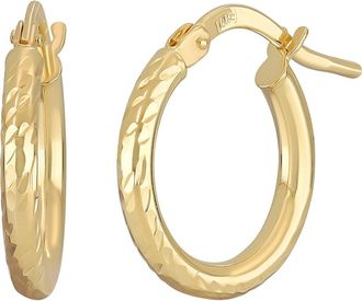 Bony Levy 14K Gold Hoop Earrings in 14K Yellow Gold at Nordstrom
