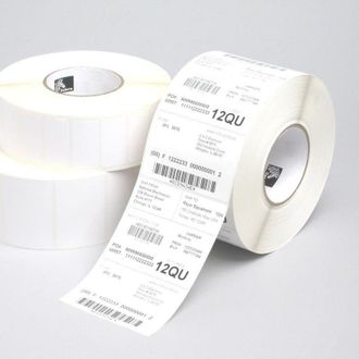 Zebra Etich.in Carta 38 X 25mm Conf.12