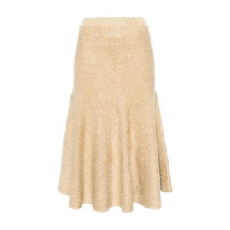 Khaite Dames, Rokken, Beige, Maat: S