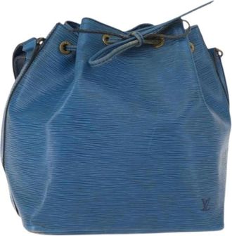 Louis Vuitton Pre-owned Bucket Bags, female, Blue, Size: ONE SIZE Pre-owned Vintage Bucket Bag
