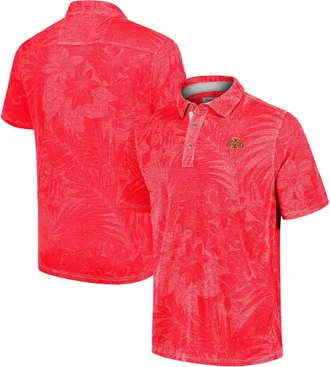 Tommy Bahama Mens Tommy Bahama Cardinal Iowa State Cyclones Sport Santiago Paradise Polo at Nordstrom, Size Large