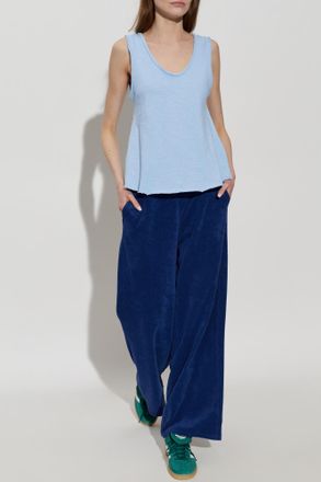 American Vintage Top With A Vintage Effect, Womens, Blue