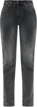 Diesel Dames, Jeans, Grijs, Maat: W29 L32 Katoen