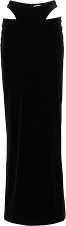 New Arrivals Dia maxi skirt - women - Polyester - 40 - Black