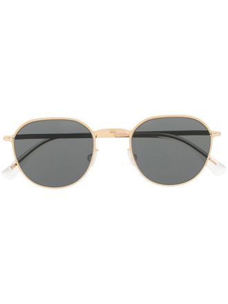 Mykita round-frame sunglasses - Gold