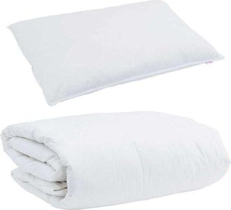 vidaXL Vidaxl Edred&oacute;n De Invierno Con Almohada 2 Pcs Pluma De Pato