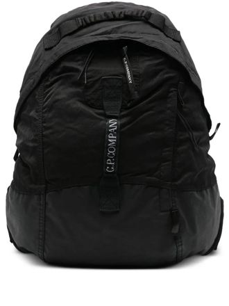 C.P. Company Nylon B rugzak - Zwart