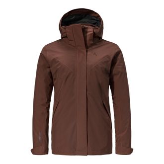 Sch&ouml;ffel 3-in-1-Funktionsjacke SCH&Ouml;FFEL 3in1 Jacket Style Tamina WMS, Damen, Gr. 38, braun, Obermaterial: 100% Polyester, Jacken 3-in-1-Funktionsjacke, wasserd