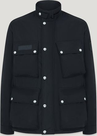 Belstaff Competition Field Jacket Mens Memory Shell Black Size 2XL