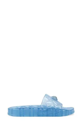 Kurt Geiger Meena Jelly Slide Sandal in Blue at Nordstrom, Size 6.5Us