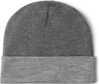 Brunello Cucinelli Cashmere and silk beanie in Dark Grey at Nordstrom, Size Xx-Large