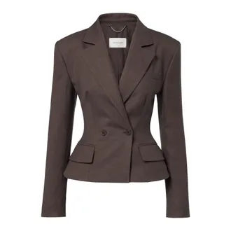Magda Butrym Blazers, female, Brown, Size: S Marynarka Blazer