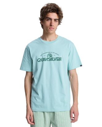 Quiksilver T-Shirt QUIKSILVER EV Vista, Herren, Gr. XXL, blau haze, Obermaterial: 70% Walkfrottier, 30% Walkfrottier;, Shirts T-Shirt