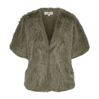 &Co Woman Cilly Gilet - Dames - Jassen - Groen - Maat: 2XL Poliester