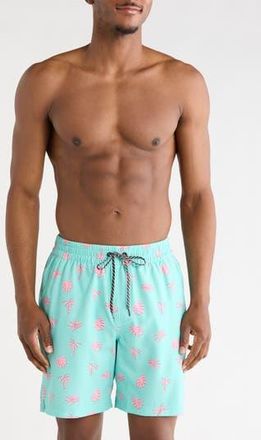 Hurley Monstera Volley Swim Shorts in Illusion Green at Nordstrom Rack, Size X-Large