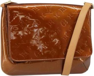 Louis Vuitton Pre-owned Cross Body Bags, female, Brown, Size: ONE SIZE Pre-owned Leather Cross Body Bag