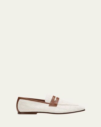 Sophique Essenziale Classic Bicolor Penny Loafers