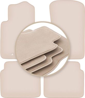 OEM Alfombrillas Premium Beige Para: Opel Omega B Sed&aacute;n, Familiar 1994-2003