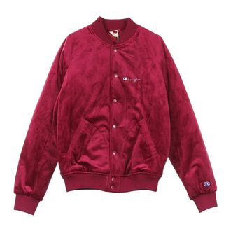 Champion Bordeaux Bomberjack - Heren - Bomber jackets - Rood - XL - Polyester - Jassen