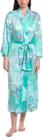 Natori Natori Flourish Printed Satin Robe