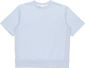 Nike Dri-fit Standard Issue Round Neck Pullover Sports Short Sleeve Blue light blue CV1940-440