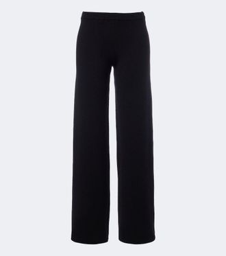 Fendi Pantaloni sportivi in misto cashmere