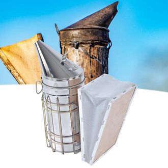 OEM Kit De Iniciaci&oacute;n A La Apicultura [6 Herramientas] Con Ahumador De Acero Inoxidable, Abrazadera Para Cuadros, Raspador, Alimentador, Kit Profesional P