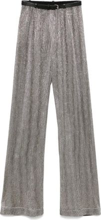 Nanushka Pantaloni Maglie - Argento