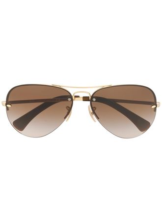 Ray-Ban Occhiali da sole modello aviator - Oro