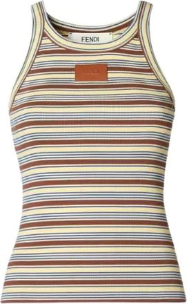 Fendi Mujer, Camisetas, Multicolor, Talla: XL