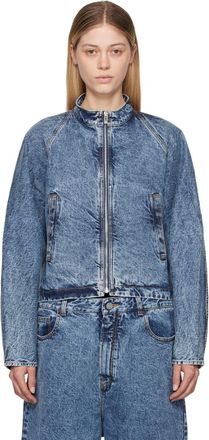 VIP【関税送料無料】希少 Alaia Hooded denim jacket Alaïa Hooded Denim Jacket | Blue | FARFETCH