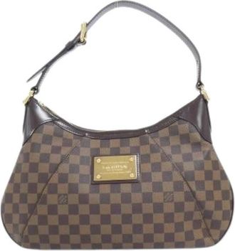Louis Vuitton Pre-owned Vintage Canvas Schoudertas - Dames - Vintage Schoudertas - Bruin - ONE Size - Vintage