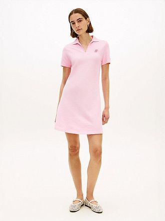 Tommy Hilfiger 1985 Logo Embroidery Mini Polo Dress