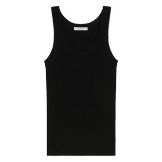 Max Mara Dames, Tops, Zwart, Maat: S