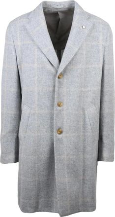 L.B.M. 1911 L.b.m. 1911, Uomo, Cappotti, Grigio, 4Xl, new