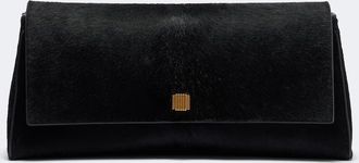 Khaite Audrey Medium calf hair clutch