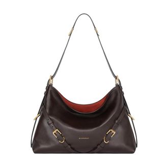 Givenchy G-Tote Leather Hobo Bag - Dames - Tassen - Bruin - Maat: ONE Size Leer