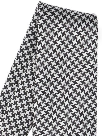Tom Ford Mens Ties Silver Mulberry Silk