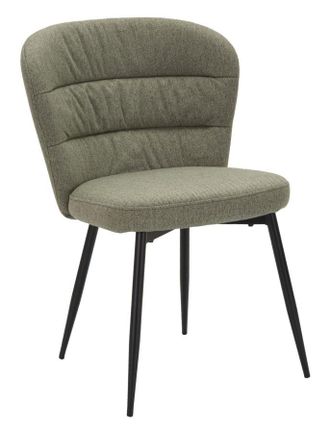 Mauro Ferretti Silla Losanna Verde Set De 2 Piezas Cm 58x60,5x85