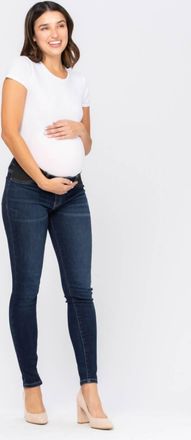 Judy Blue Maternity Skinny Jeans In Blue