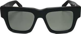 Retro Superfuture 50mm Square Sunglasses in Black at Nordstrom Rack