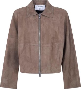 Filippa K Suede Coach Jacket