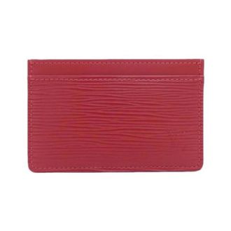 Louis Vuitton Pre-owned Wallets, female, Red, Size: ONE SIZE Pre-owned Card Case