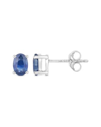 Diana M. Jewels 14K 0.96 Ct. Tw. Blue Sapphire Earrings