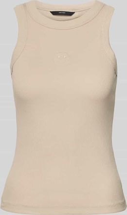 Vero Moda Slim Fit Tank Top aus Baumwoll-Mix Modell SMILE CAISA in Beige, Größe XS