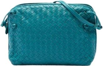 Bottega Veneta Borsa a tracolla Nodini Pre-owned - - Pre-owned - Donna - Blu - ONE SIZE