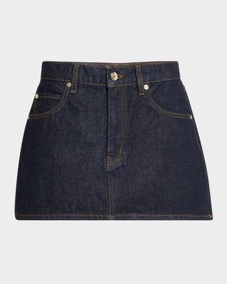 Frame Denim The Denim Mini Skirt
