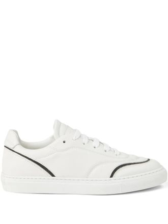 Brunello Cucinelli Monili-chain sneakers - White